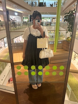 「アイテム（ヘアアクセサリー）」を使った、ぁさん（レディース・169cm）の夏コーディネート