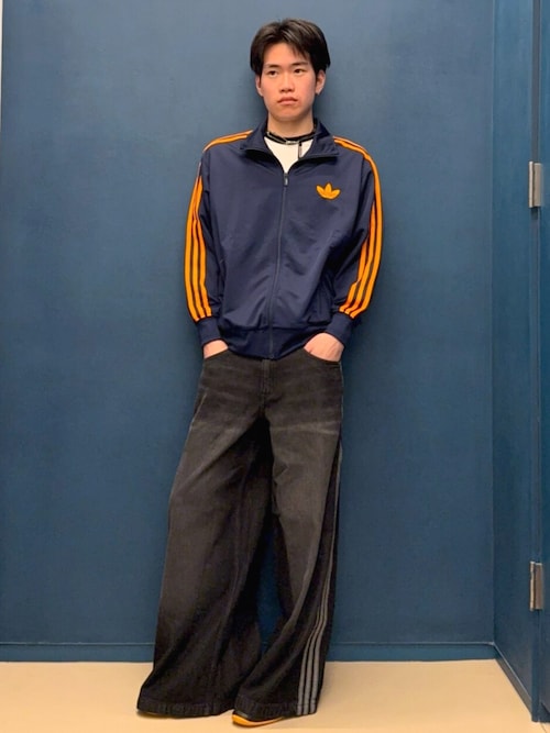 アディカラー デニム Adilenium パンツ DENIM WIDE PANT / アディダスオリジナルス adidas Originals
