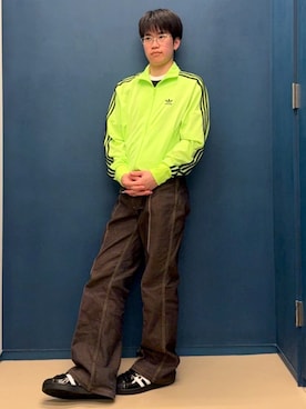 「アイテム（ジャージ）」を使った、koheiさん（メンズ・170cm）の夏コーディネート