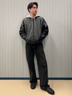 「adidas（アディダス）のアイテム（ブルゾン）」を使った、koheiさん（メンズ・170cm）の春コーディネート