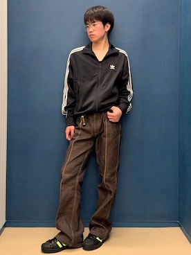 「アイテム（ジャージ）」を使った、koheiさん（メンズ・170cm）の夏コーディネート