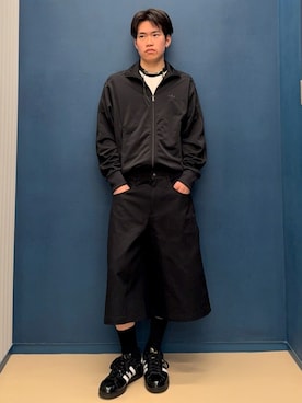「アイテム（ジャージ）」を使った、koheiさん（メンズ・170cm）の夏コーディネート