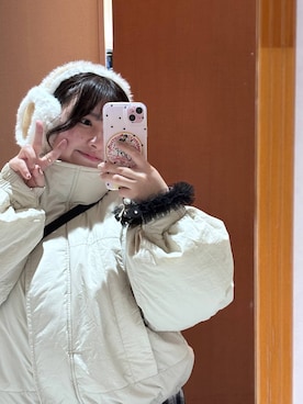 「アイテム（スマホグッズ）」を使った、ninomiii203さん（レディース・156cm）の秋コーディネート