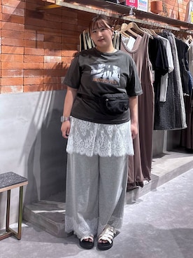 ninomiii203さん（レディース・156cm）の夏コーディネート