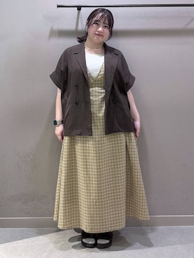 ninomiii203さん(レディース・156cm)の夏コーディネート
