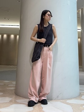 ハイナさん(レディース・159cm)の夏コーディネート