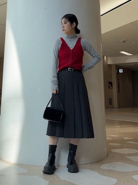 「アイテム（その他トップス）」を使った、ﾊｲﾅさん（レディース・159cm）の秋コーディネート