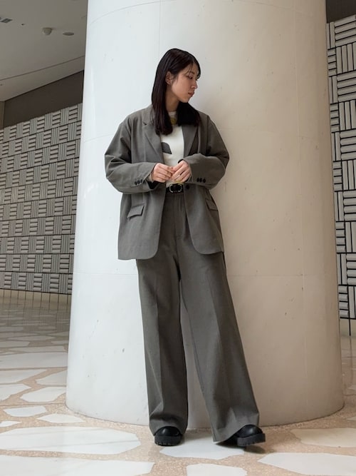 【KBF】フリルスリーブテーラードジャケット KBF｜フリルスリーブテーラードジャケット | Rakuten Fashion(楽天
