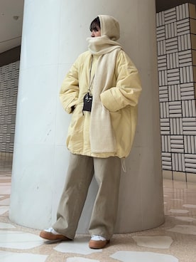 ハイナさん(レディース・159cm)の冬コーディネート