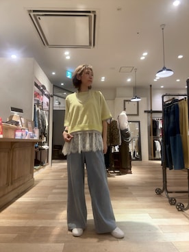 「CIAOPANIC TYPY（チャオパニックティピー）のアイテム（アクセサリー）」を使った、hypersakiyamaさん（レディース・168cm）の春コーディネート