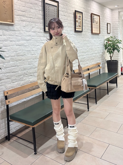 レースフリルティアードスカート（スカート）｜Chico（チコ）の