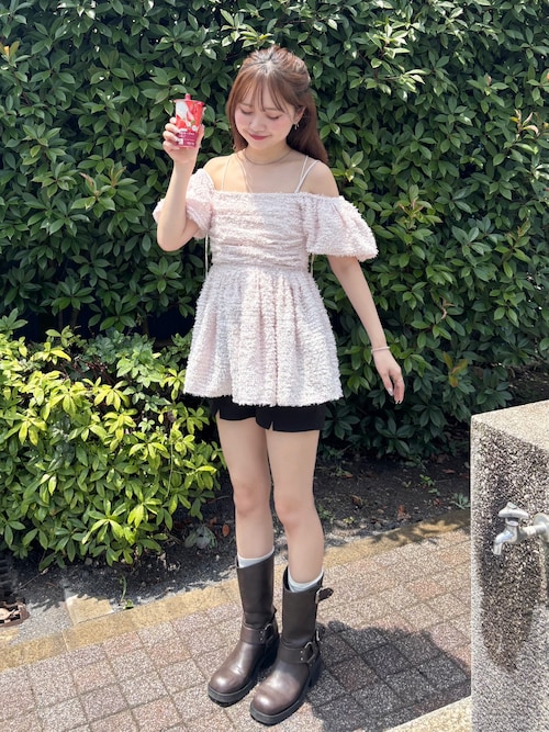 Chico立川ルミネ店miyu ??さんのシャツ/ブラウスを使った 