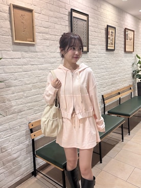 miyu 🤍さん（レディース・156cm）の春コーディネート