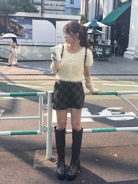 miyu 🤍さん(レディース・156cm)の秋コーディネート