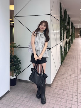 miyu 🤍さん(レディース・156cm)の春コーディネート
