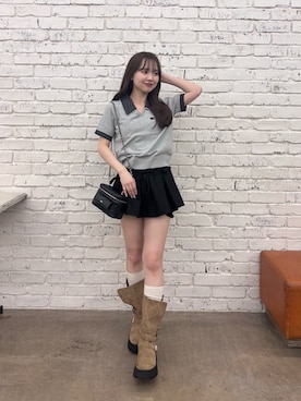 miyu 🤍さん（レディース・156cm）の春コーディネート