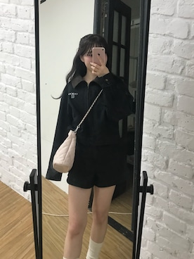 miyu 🤍さん（レディース・156cm）の冬コーディネート