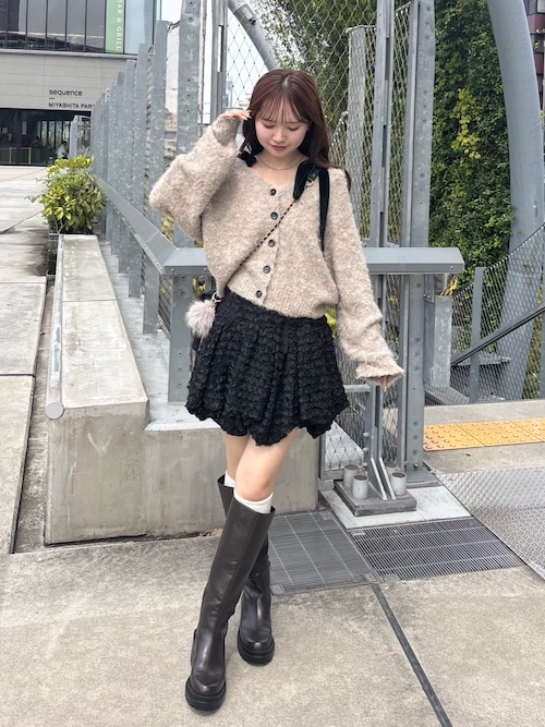 チロル　0106 厚底チャンキーソールロングブーツ（ブーツ）｜Chico（チコ）の