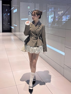 miyu 🤍さん(レディース・156cm)の夏コーディネート