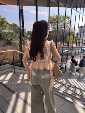 miyu 🤍さん（レディース・156cm）の春コーディネート