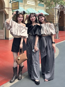 miyu 🤍さん（レディース・156cm）の秋コーディネート