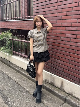miyu 🤍さん(レディース・156cm)の夏コーディネート