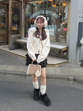 「アイテム（その他シューズ）」を使った、miyu 🤍さん（レディース・156cm）の秋コーディネート