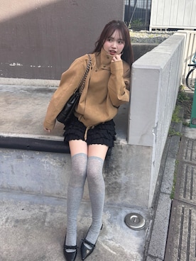 miyu 🤍さん(レディース・156cm)の冬コーディネート