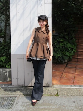 miyu 🤍さん(レディース・156cm)の夏コーディネート