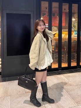miyu 🤍さん(レディース・156cm)の春コーディネート