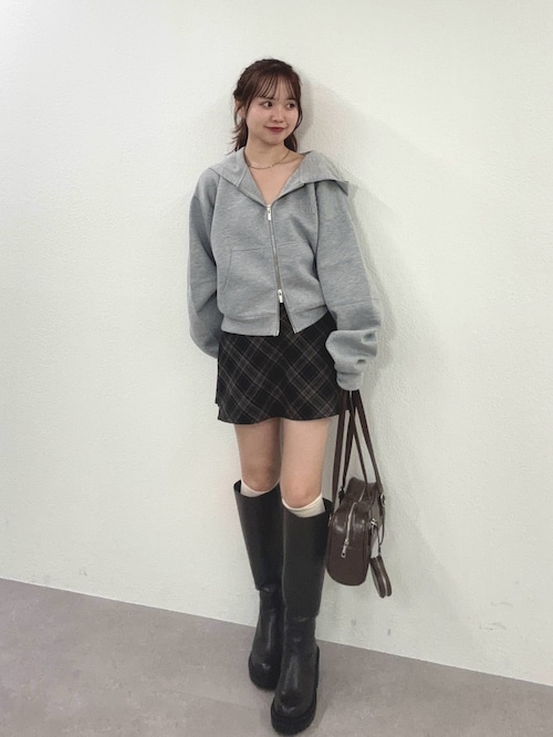 ぷちこ 厚底チャンキーソールロングブーツ（ブーツ）｜Chico（チコ）の