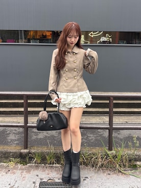 miyu 🤍さん(レディース・156cm)の秋コーディネート