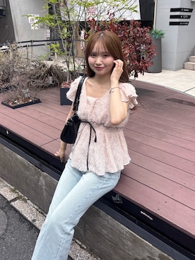 miyu 🤍さん(レディース・156cm)の夏コーディネート