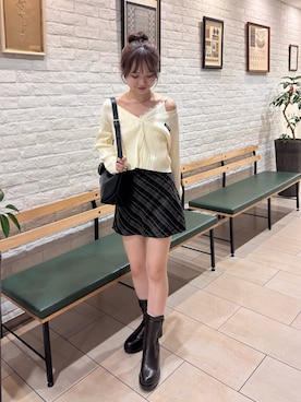 miyu 🤍さん（レディース・156cm）の秋コーディネート