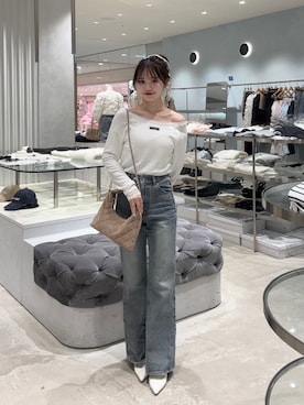 miyu 🤍さん（レディース・156cm）の春コーディネート