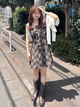 miyu 🤍さん（レディース・156cm）の夏コーディネート