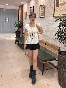 miyu 🤍さん(レディース・156cm)の夏コーディネート