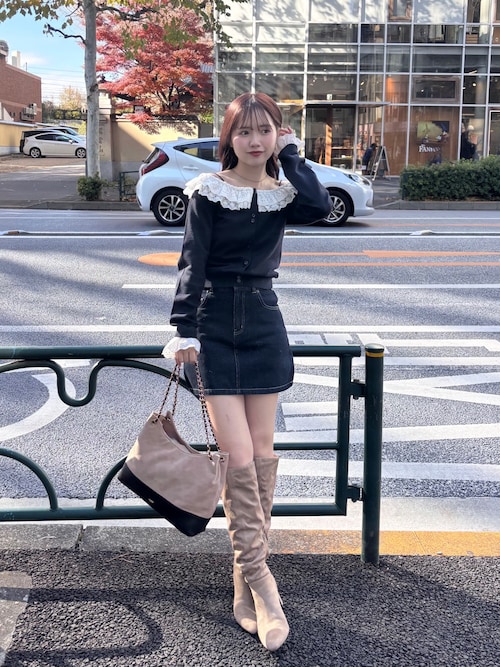 セール】ロングスラウチーブーツ（ブーツ）｜Chico（チコ）の