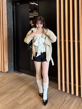 miyu 🤍さん（レディース・156cm）の春コーディネート