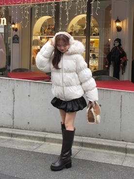 「アイテム（その他アウター）」を使った、miyu 🤍さん（レディース・156cm）の秋コーディネート