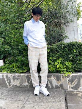 「Reebok(リーボック)のアイテム」を使った、tasukuさん(メンズ・170cm)の夏コーディネート