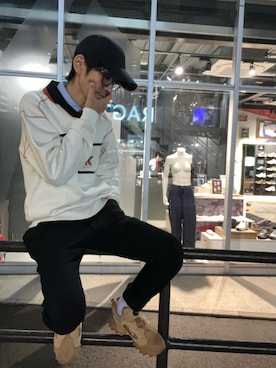 「アイテム（アウトドア/スポーツ）」を使った、tasukuさん（メンズ・170cm）の秋コーディネート