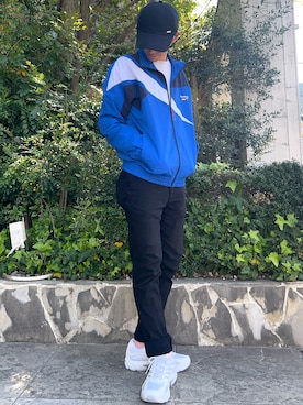 「Reebok(リーボック)のアイテム」を使った、tasukuさん(メンズ・170cm)の春コーディネート