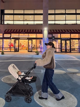 「ZARA（ザラ）のアイテム（帽子）」を使った、ずーちゃんさん（レディース・155cm）の春コーディネート