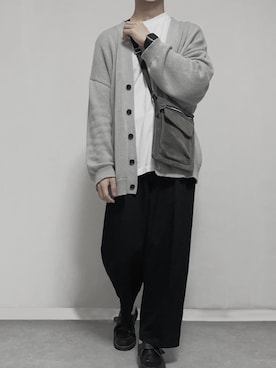 「niko and...（ニコアンド）のアイテム（その他シューズ）」を使った、しょーりさん（メンズ・172cm）の秋コーディネート