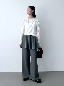 「アイテム（帽子）」を使った、sai1211さん（レディース・168cm・20代）の秋コーディネート