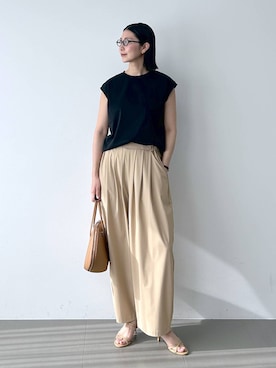 「ADD CULUMN（アドカラム）のアイテム」を使った、sai1211さん（レディース・168cm）の春コーディネート