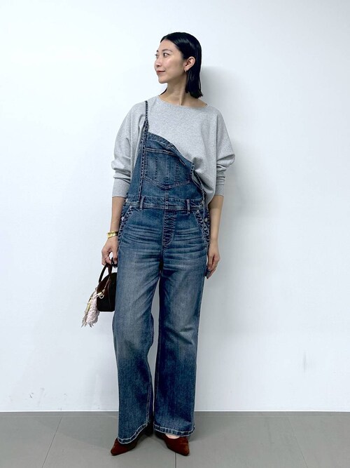 今期購入!新品未使用タグ付‼︎バンヤードストーム☆デニムキャミサロペット バンヤードストーム デニムキャミサロペット