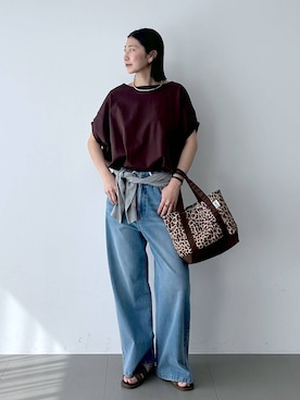 「Drifter（ドリフター）のアイテム」を使った、sai1211さん（レディース・168cm）の春コーディネート