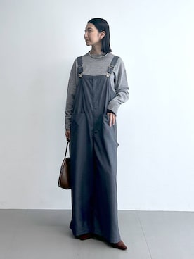 「アイテム（オールインワン・サロペット）」を使った、sai1211さん（レディース・168cm・20代）の秋コーディネート